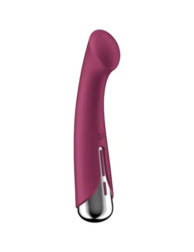 SATISFYER - SPINNING G-SPORT 1 VIBRATEUR ROTATOR ROUGE