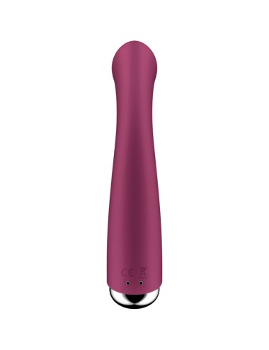 SATISFYER - SPINNING G-SPORT 1 VIBRATEUR ROTATOR ROUGE