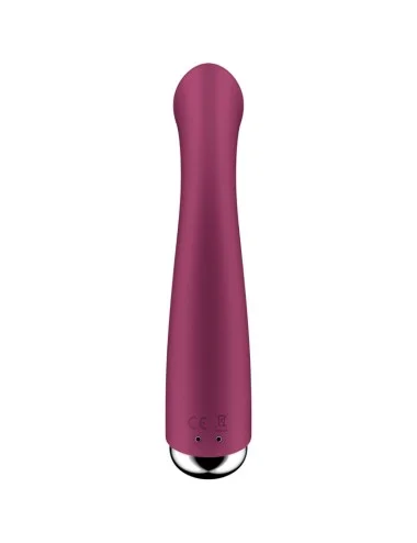 SATISFYER - SPINNING G-SPORT 1 VIBRATEUR ROTATOR ROUGE