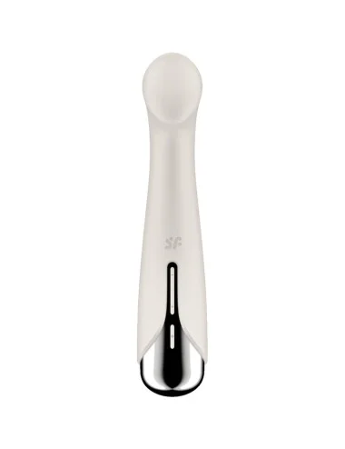 SATISFYER - SPINNING G-SPORT 1 VIBRATEUR ROTATOR BEIGE