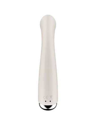 SATISFYER - SPINNING G-SPORT 1 VIBRATEUR ROTATOR BEIGE