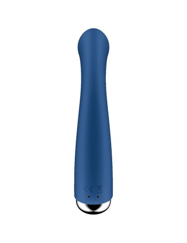 SATISFYER - SPINNING G-SPORT 1 VIBRATEUR ROTATOR BLEU