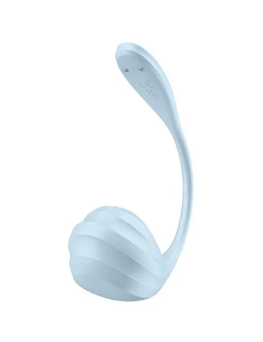 SATISFYER - APPLICATION GRATUITE STIMULATEUR DE POINT G PÉTALE LISSE BLEU CIEL