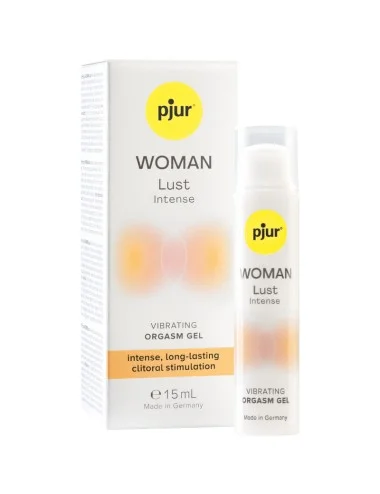 PJUR - WOMAN LUST GEL VIBRANT INTENSE POUR ORGASME 15 ML