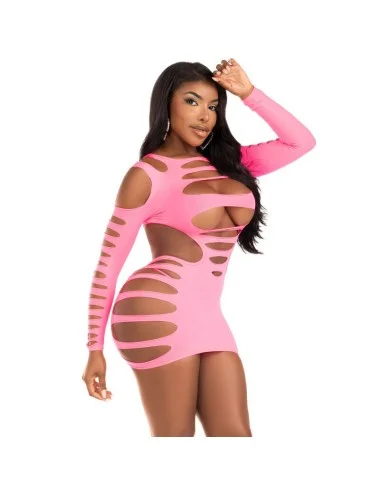 LEG AVENUE - ROBE OUVERTURE FUCHSIA