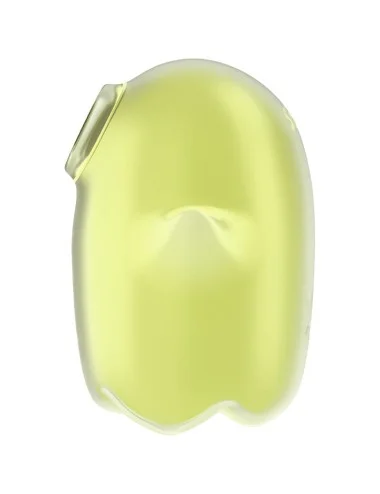 SATISFYER - GLOWING GHOST AIR PULSE & VIBRATEUR JAUNE