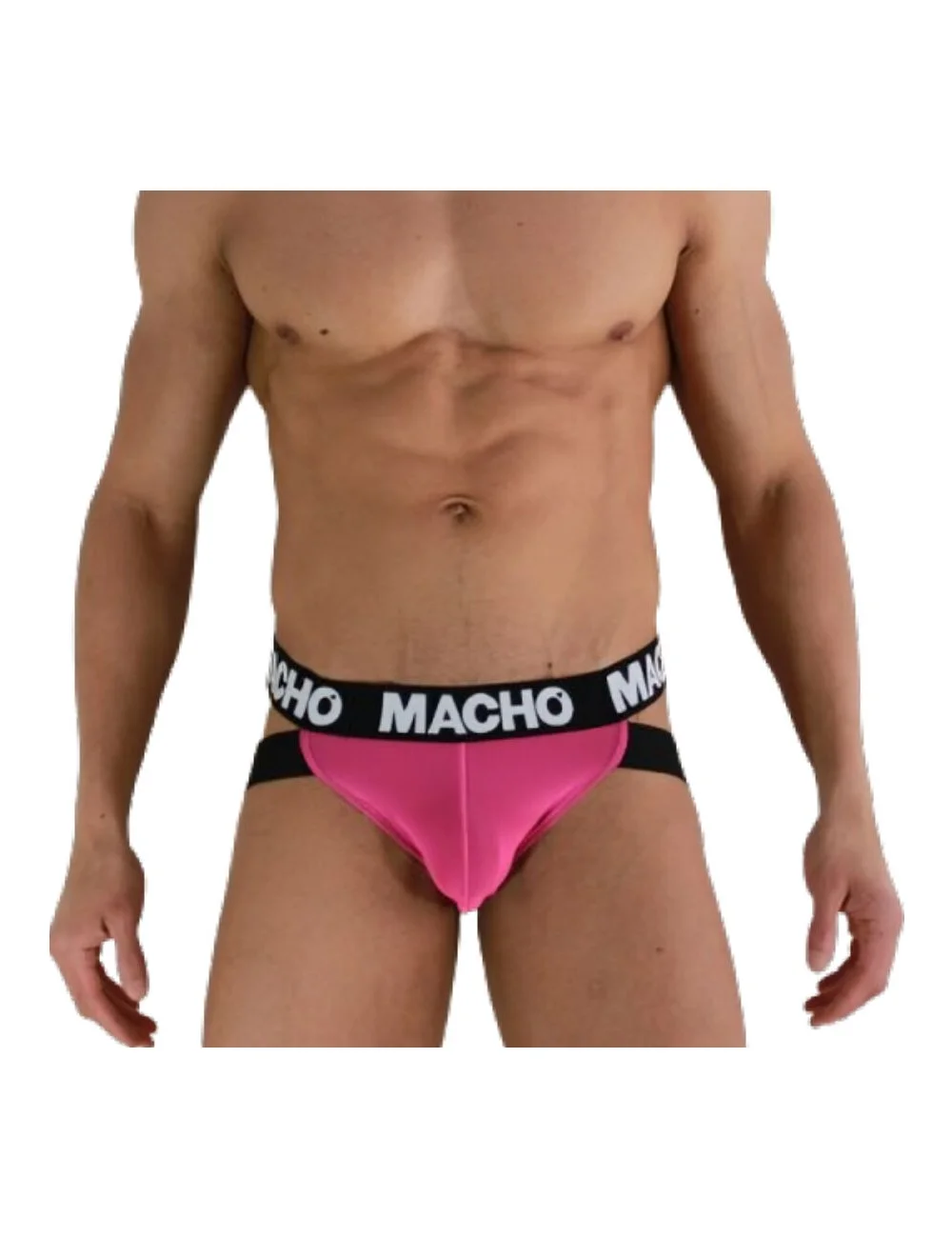 MACHO - MX28FA JOCK ROSE FLUO L MACHO - MX28FA JOCK ROSE FLUO L