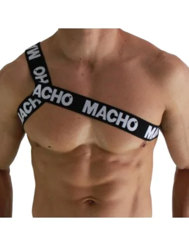 MACHO - HARNAIS ROMAIN BLANC L/XL
