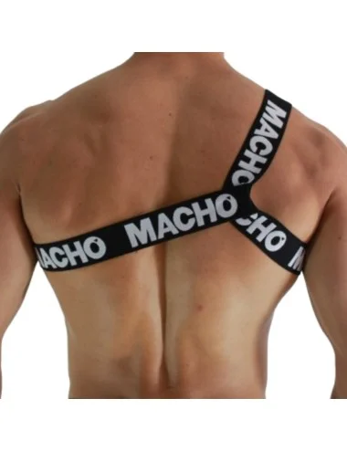 MACHO - HARNAIS ROMAIN BLANC L/XL