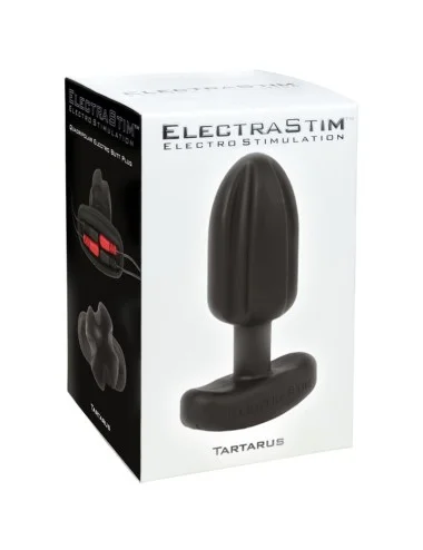 ELECTRASTIM - PLUG ANAL TARTARE QUADRIPOLAR SILICONE NOIR