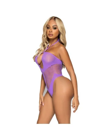 LEG AVENUE - BODY DÉCOLLETÉ OUVERT ET CROISÉ VIOLET