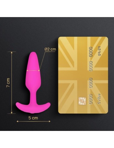G-VIBE - GPLUG PLUG ANAL VIBRATEUR XS FUCHSIA