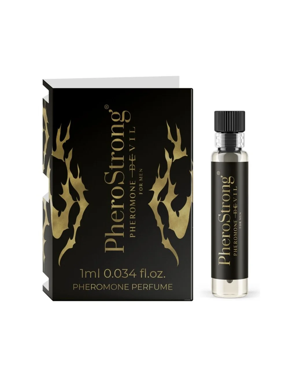 PHEROSTRONG - PARFUM PHÉROMONE DIABLE POUR HOMME 1 ML PHEROSTRONG - PARFUM PHÉROMONE DIABLE POUR HOMME 1 ML