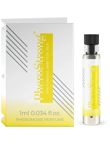 PHEROSTRONG - PARFUM AUX PHÉROMONES JUSTE POUR HOMMES 1 ML