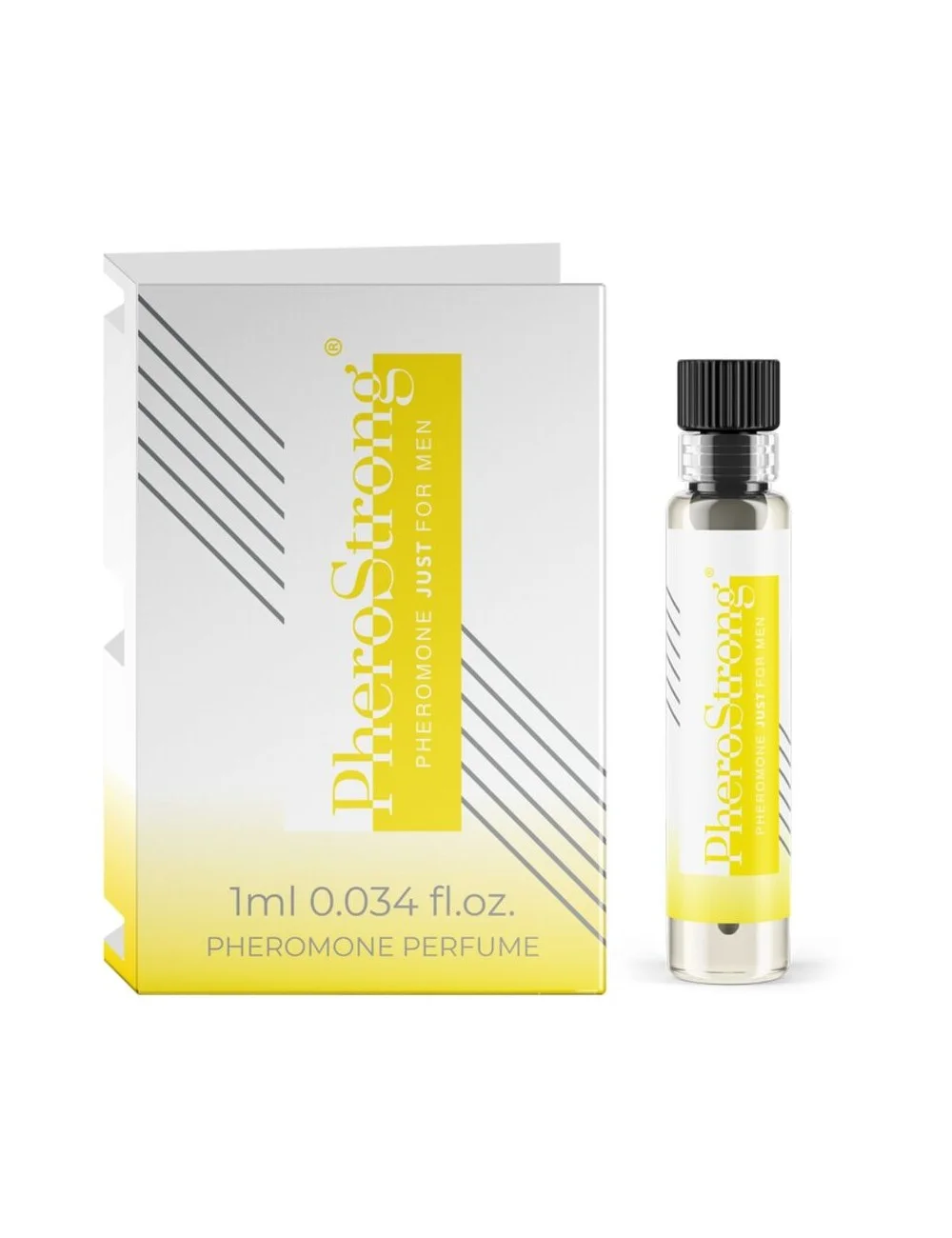 PHEROSTRONG - PARFUM AUX PHÉROMONES JUSTE POUR HOMMES 1 ML PHEROSTRONG - PARFUM AUX PHÉROMONES JUSTE POUR HOMMES 1 ML