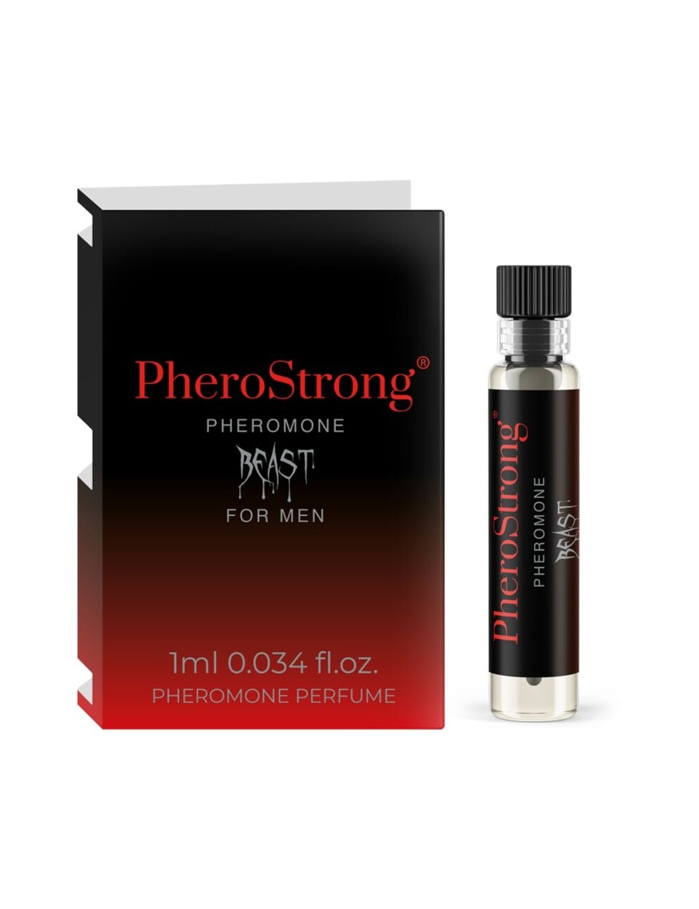 PHEROSTRONG - PARFUM PHÉROMONE BÊTE POUR HOMME 1 ML PHEROSTRONG - PARFUM PHÉROMONE BÊTE POUR HOMME 1 ML