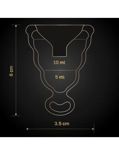G-VIBE - COUPE MENSTRUELLE NOIRE GCUP