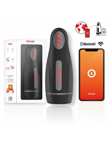 ONINDER - MASTURBATEUR MASCULIN RECHARGEABLE SEOUL 10 VITESSES - APPLICATION GRATUITE
