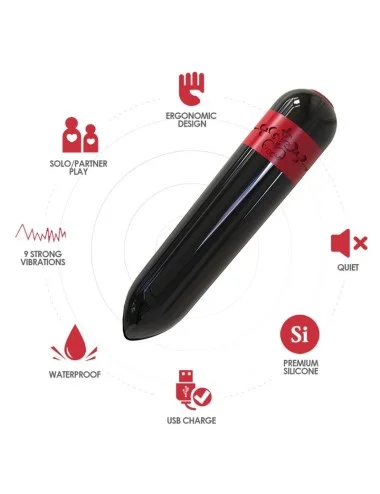 ARMONY - TÉLÉCOMMANDE BULLET VIBRATEUR ROCKET NOIR
