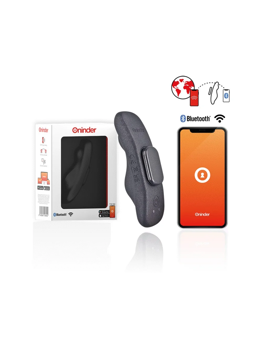 ONINDER - VIBRATEUR RECHARGEABLE MANILA PANTY 9 VITESSES 9 ONINDER - VIBRATEUR RECHARGEABLE MANILA PANTY 9 VITESSES 9