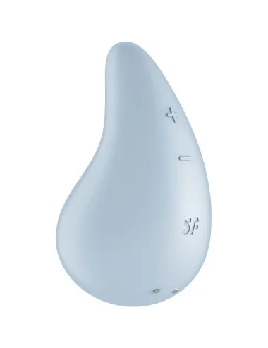 SATISFYER - VIBRATEUR DEW DROP LAY-ON BLEU