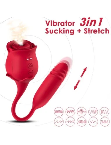 ARMONY - ROSEKNIGTH LICKING VIBRANT CLITO & VIBRATEUR ROUGE