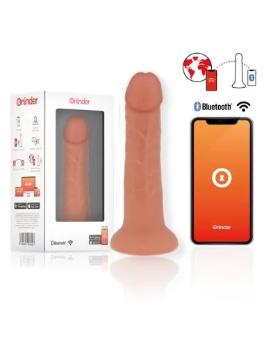 ONINDER - GODE VIBRATEUR BOGOTÁ MOYEN 9 VITESSES NATUREL 22 CM -O- 4