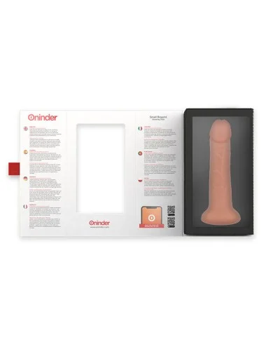 ONINDER - PETIT GODE VIBRATEUR BOGOTÁ 9 VITESSES NATUREL 22 CM -O- 4,5 CM - APPLICATION GRATUITE
