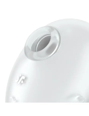 SATISFYER - VIBRATEUR  POSER CUTIE GHOST BLANC