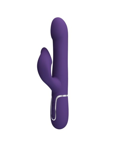 PRETTY LOVE - ZALIN PERLES VIBRATEUR LAPIN 4 EN 1 VIOLET