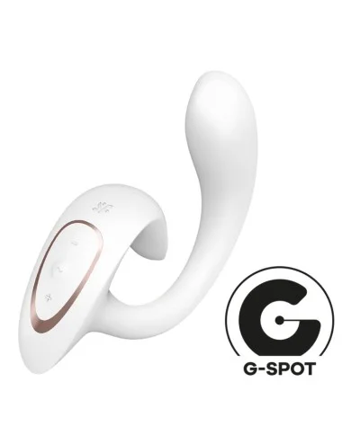 SATISFYER - G FOR GODDESS 1 VIBRATEUR LAPIN BLANC
