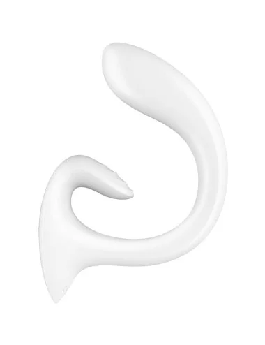 SATISFYER - G FOR GODDESS 1 VIBRATEUR LAPIN BLANC