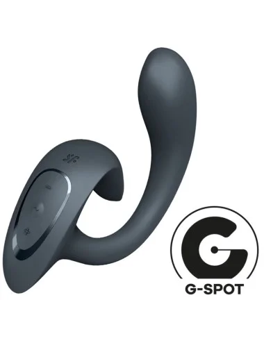 SATISFYER - G FOR GODDESS 1 VIBRATEUR RABBIT GRIS FONC?