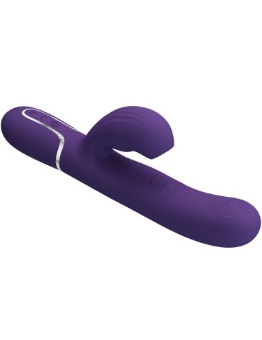 PRETTY LOVE - VIBRATEUR PERLITA G-SPOT 3 EN 1 MULTIFONCTION VIOLET