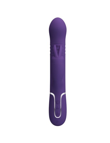 PRETTY LOVE - COALE VIBRATEUR  RABBIT 4 EN 1 VIOLET