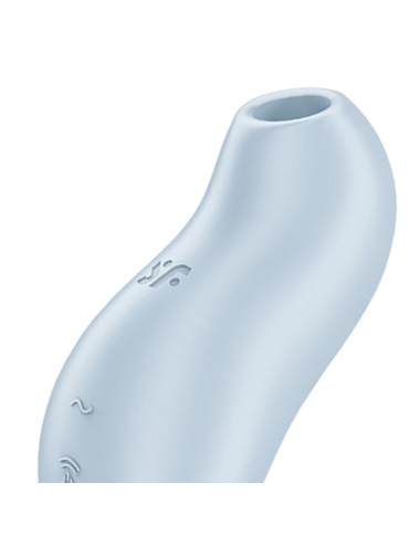 SATISFYER - STIMULATEUR DE CLITORIS POCKET PRO 1 BLEU CLAIR