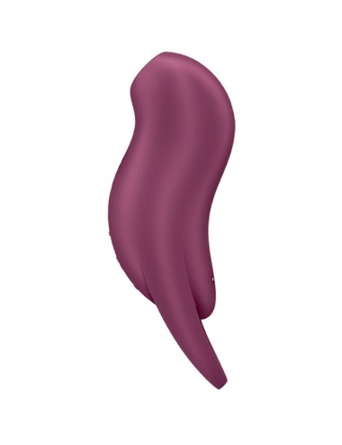 SATISFYER - POCKET PRO 1 STIMULATEUR DE CLITORIS GRENAT