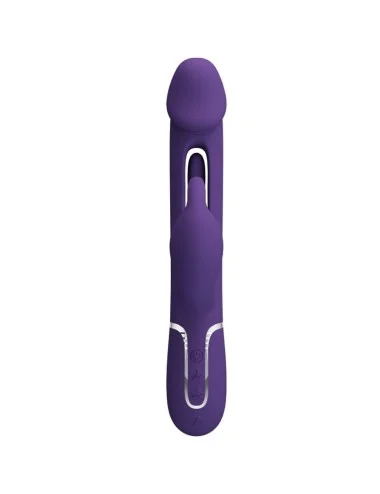 PRETTY LOVE - VIBRATEUR DEJON RABBIT 3 EN 1 MULTIFONCTION VERT AQUA