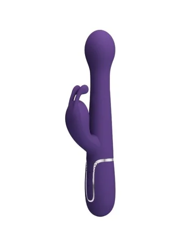 PRETTY LOVE - VIBRATEUR DEJON RABBIT 3 EN 1 MULTIFONCTION VIOLET