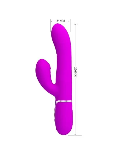 PRETTY LOVE - VIBRATEUR MULTIFONCTION G-SPOT FUCHSIA