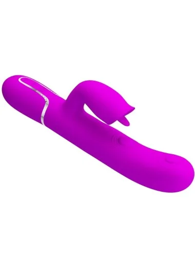 PRETTY LOVE - VIBRATEUR LAPIN À LÉCHER FUCHSIA