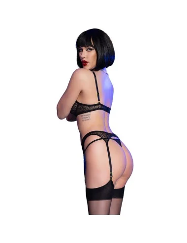 CHILIROSE - CR 4692 ENSEMBLE QUATRE PIÈCES NOIR XL