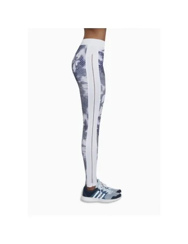 Code legging sport bleu et blanc