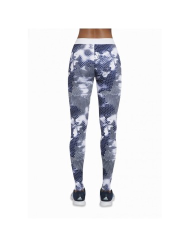 Code legging sport bleu et blanc