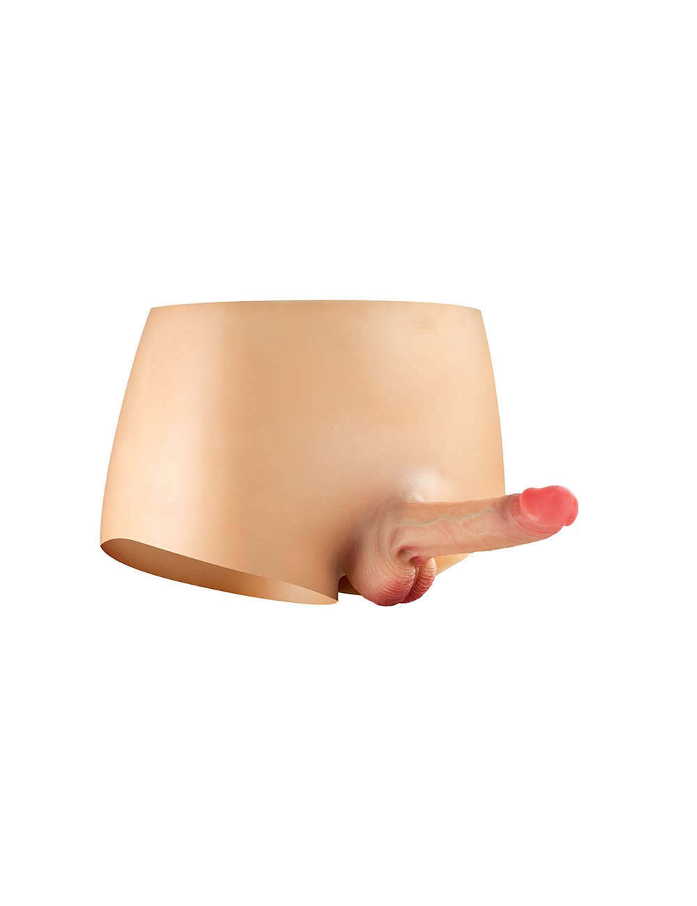 Culotte avec gode réaliste creux Culotte avec gode réaliste creux