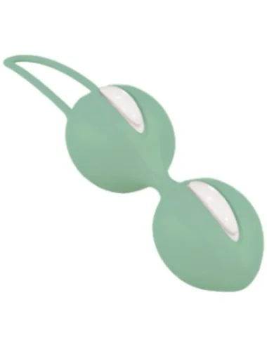 FUN FACTORY - SMARTBALLS DUO BOULES PELVIENNES BLANC / PISTACHE