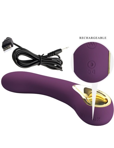 PRETTY LOVE - ETHAN VIBRATEUR RECHARGEABLE VIOLET