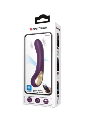 PRETTY LOVE - ETHAN VIBRATEUR RECHARGEABLE VIOLET