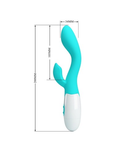 PRETTY LOVE - VIBRATEUR BRIGHTY G-SPOT VERT AQUA
