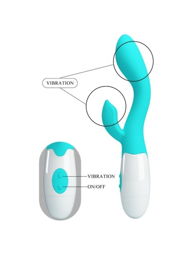 PRETTY LOVE - VIBRATEUR BRIGHTY G-SPOT VERT AQUA